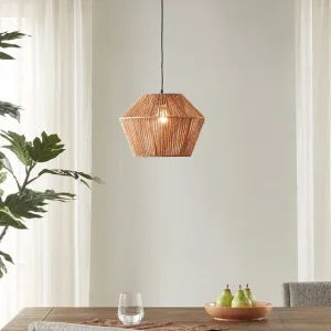 Ramsey Natural Woven Rope Pendant Lamp