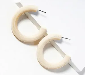 Raw Wood Natural Hoops