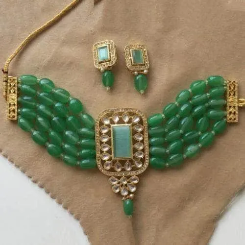 Rectangular Victorian Necklace Set