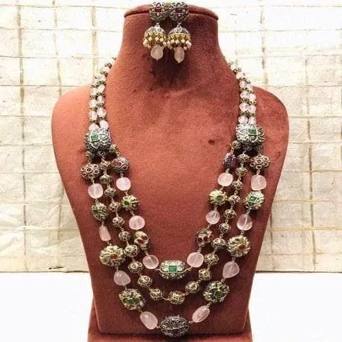 Semi Precious Stones Necklace