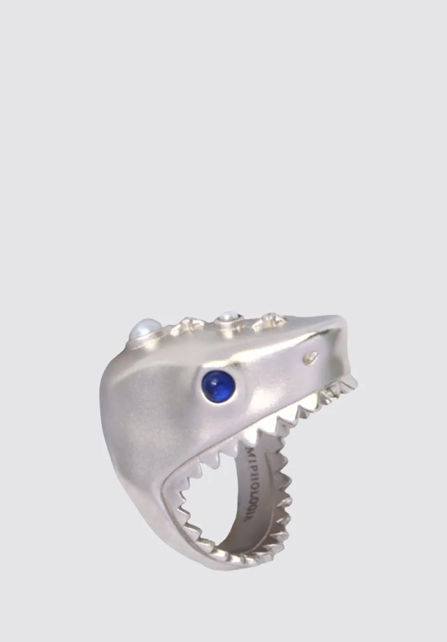 Shark Ring In Silver