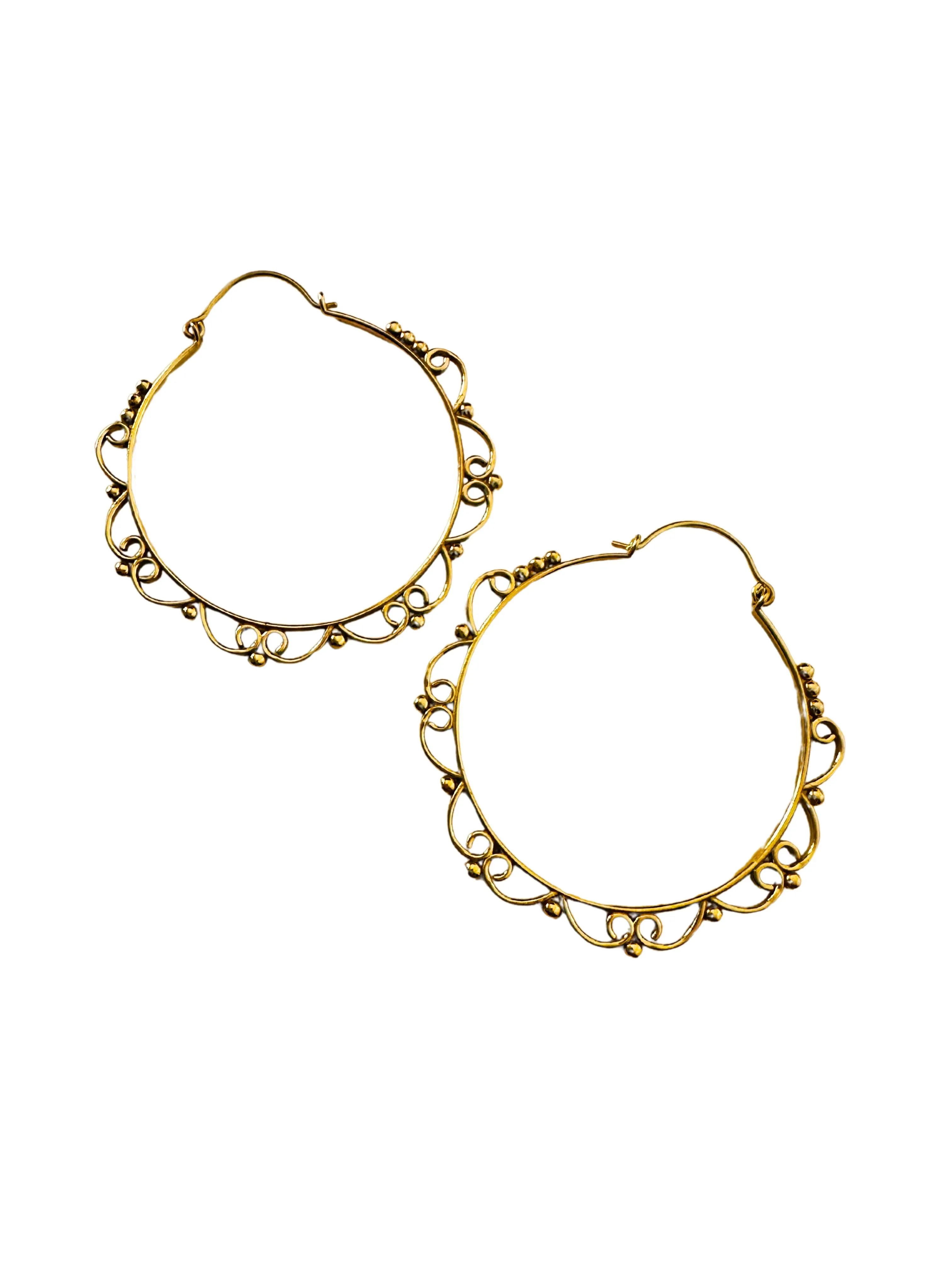 Sila Brass Earring