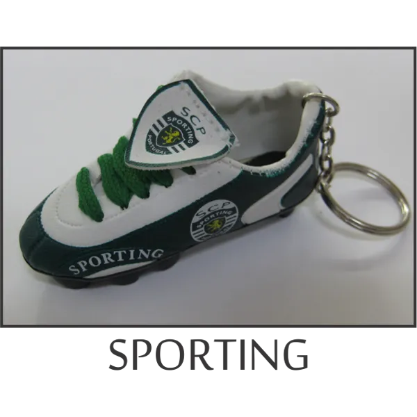 Sporting Mini Soccer Shoe Key Chain