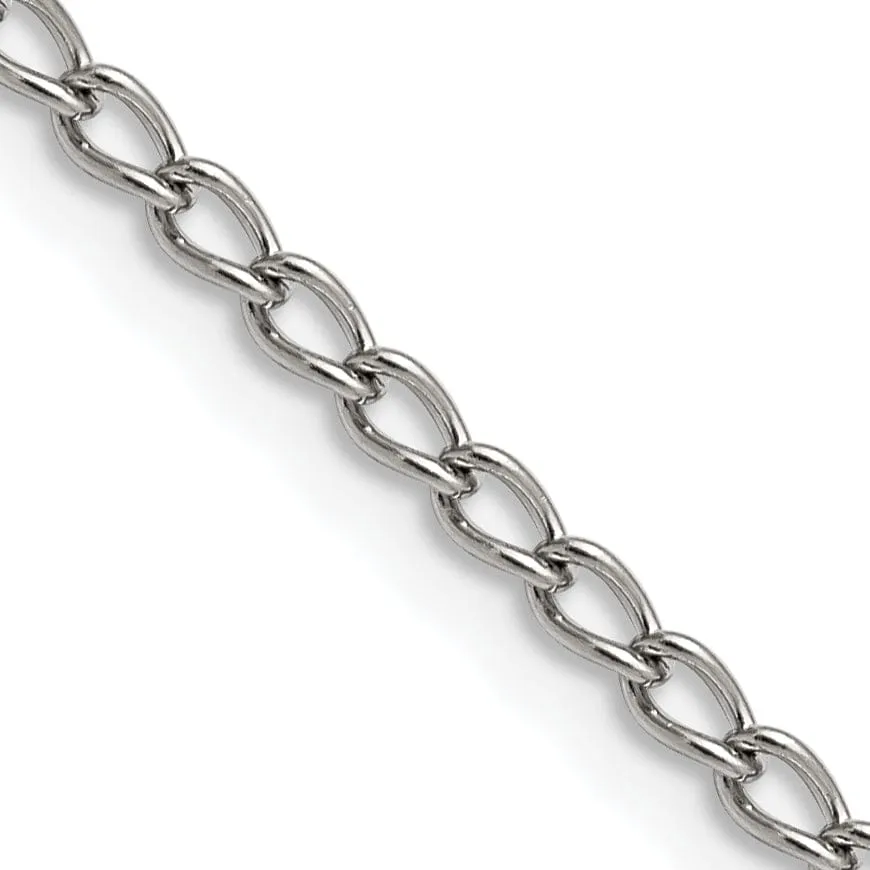 Staless Steel Curb Chain 3MM