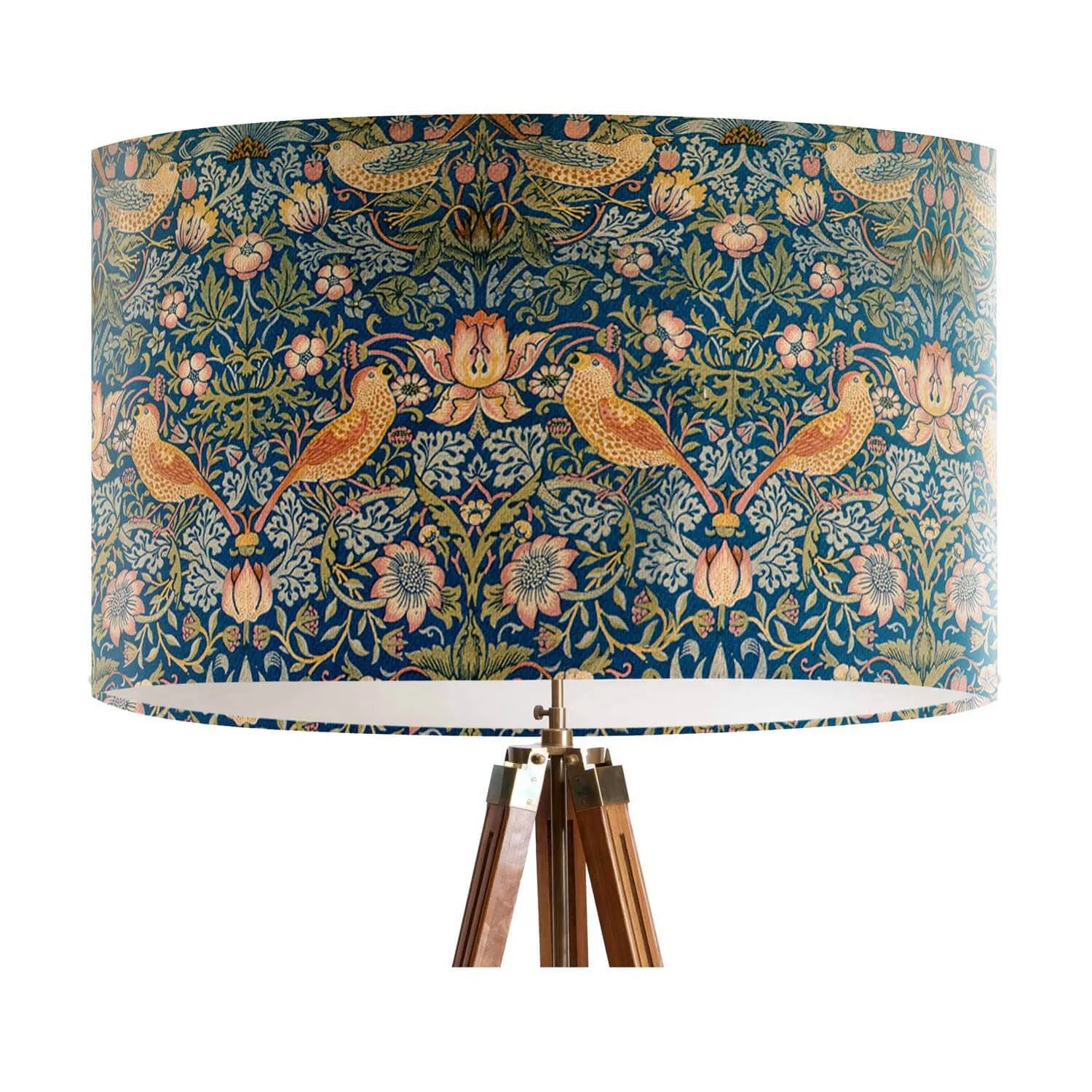 Strawberry Thief Gold - William Morris Gallery Lampshade