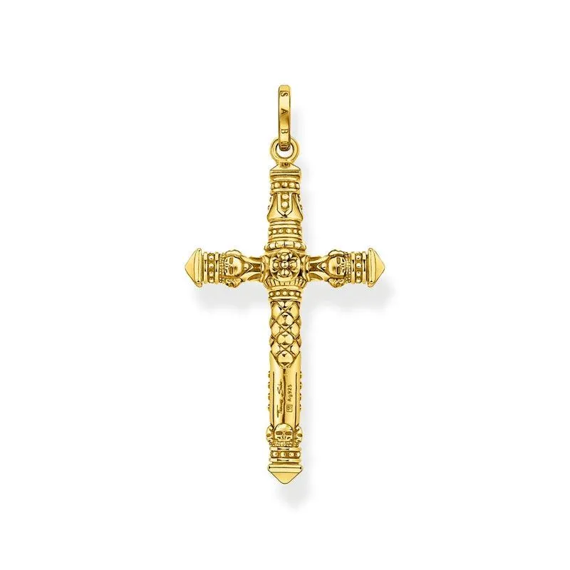 Thomas Sabo Pendant Cross Gold