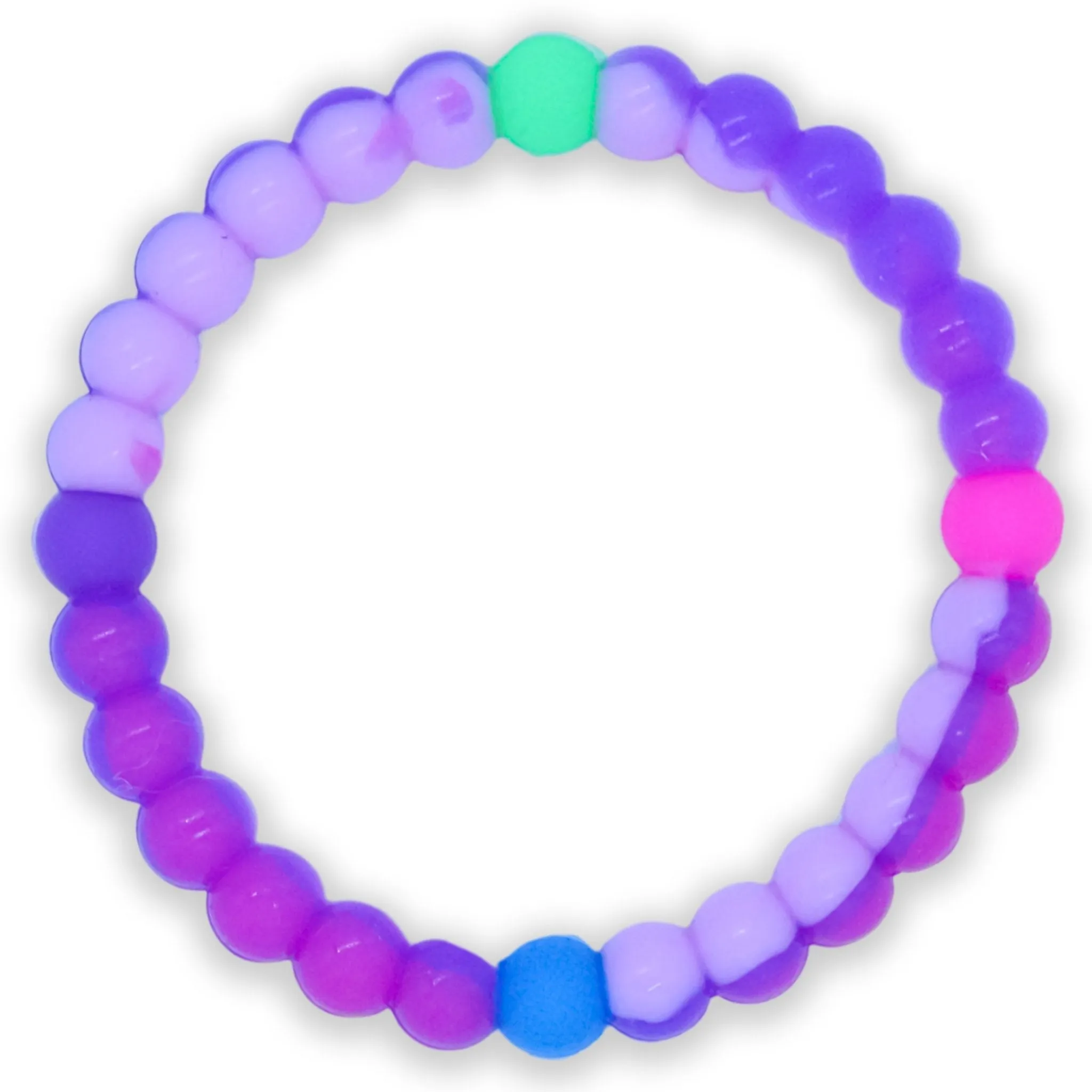 Tie Dye Beaded Bubble Bracelets