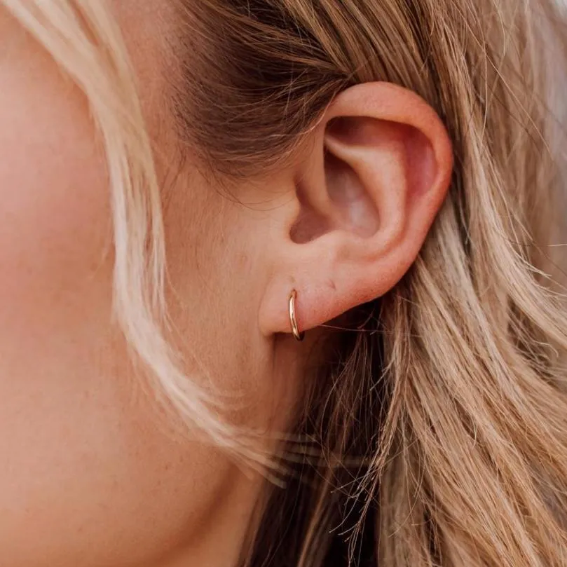 Tiny Everyday Hoop Earrings