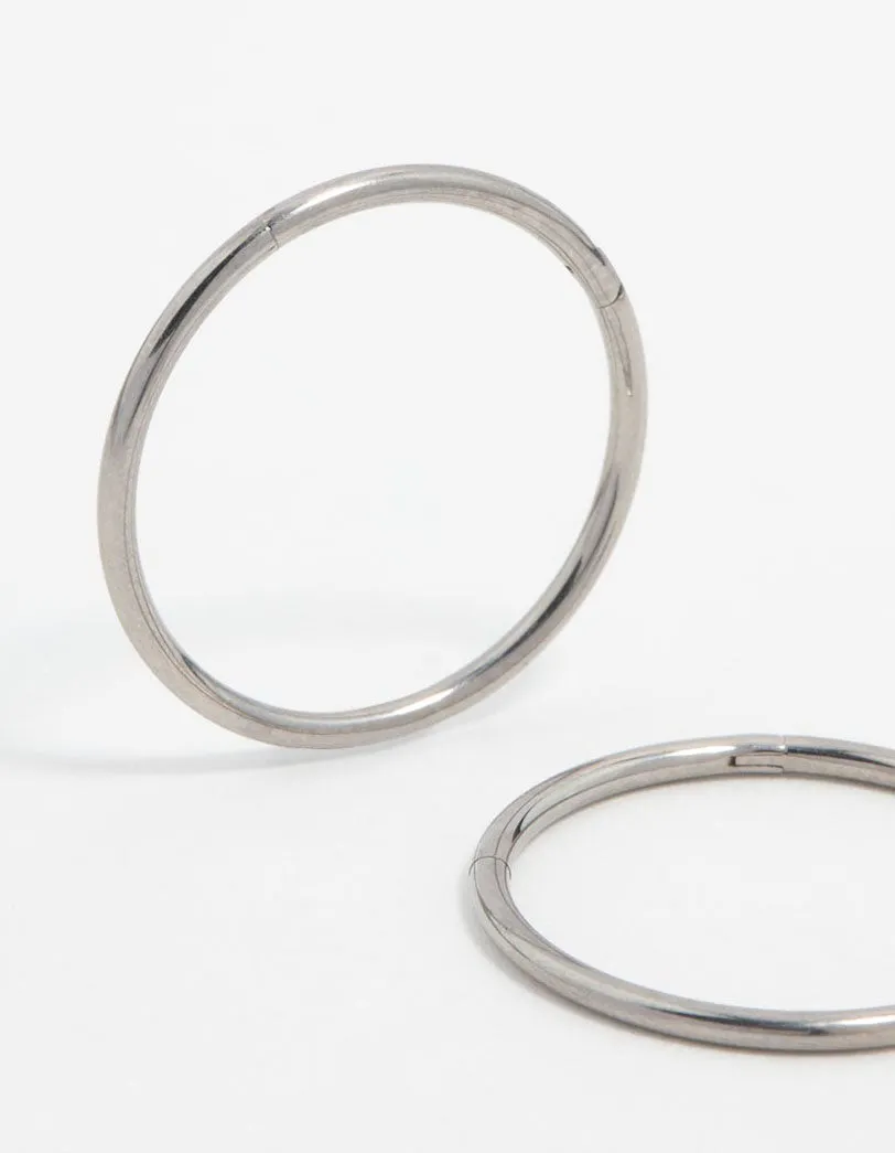 Titanium Sleeper Earrings 16 mm