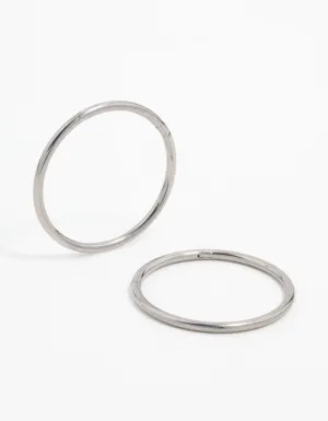 Titanium Sleeper Earrings 16 mm