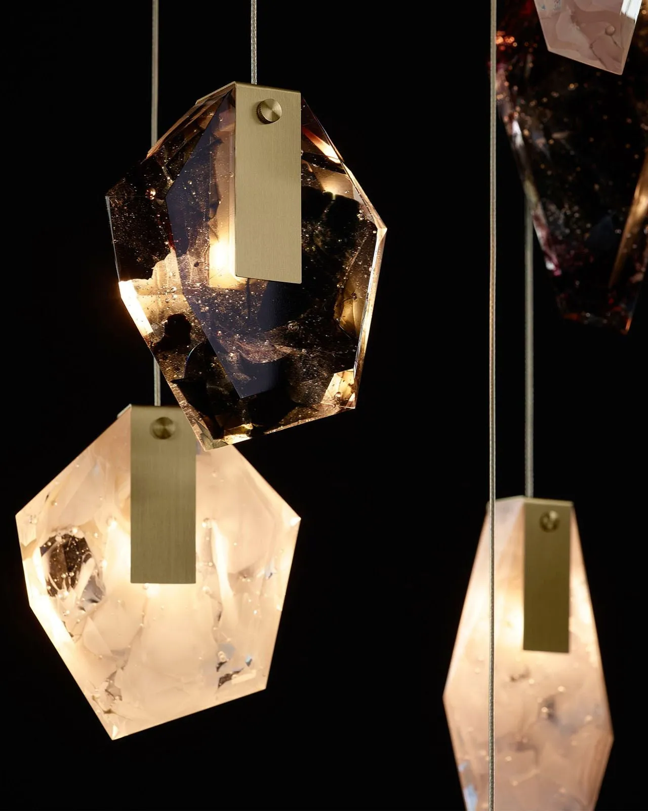 Up-Cycled Glass Shard Singular Pendant | Fragments