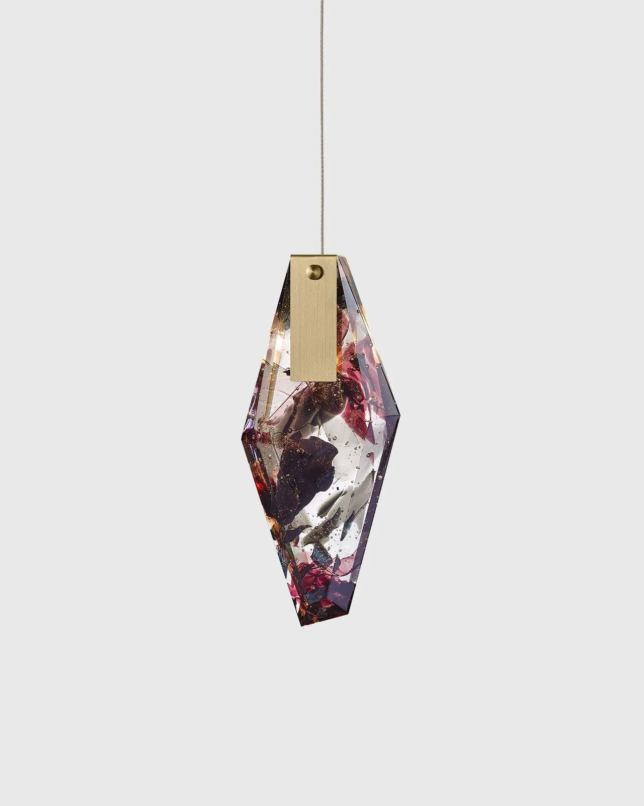 Up-Cycled Glass Shard Singular Pendant | Fragments