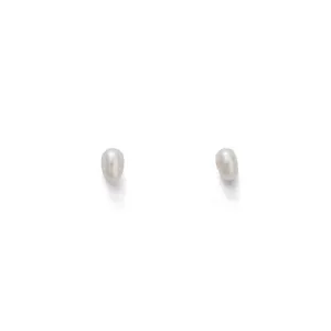 Vacation Pearl Studs (18K Gold Plated)