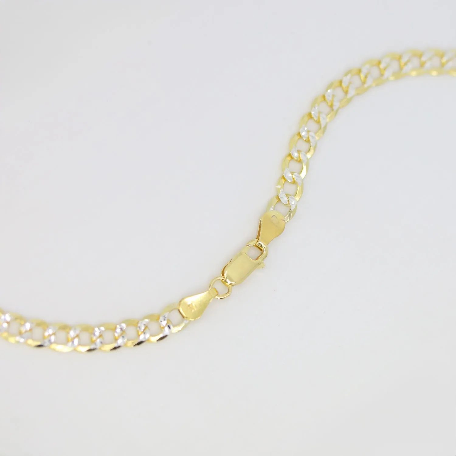 Valente Curb Chain Anklet - Gold