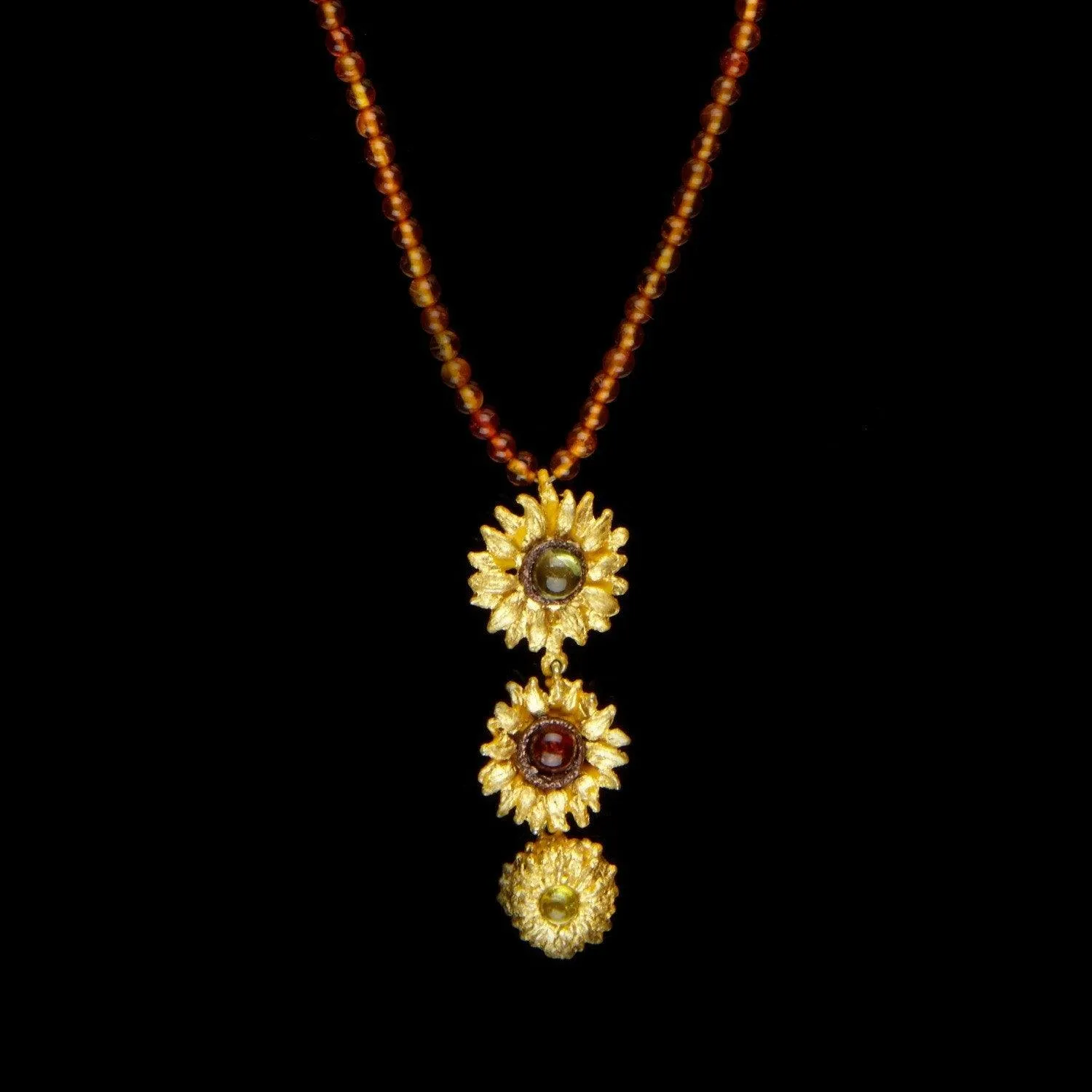 Van Gogh Sunflower Pendant - Drop