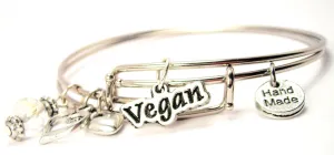 Vegan Expandable Bangle Bracelet Set