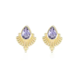 VENUS IOLITE EARRINGS