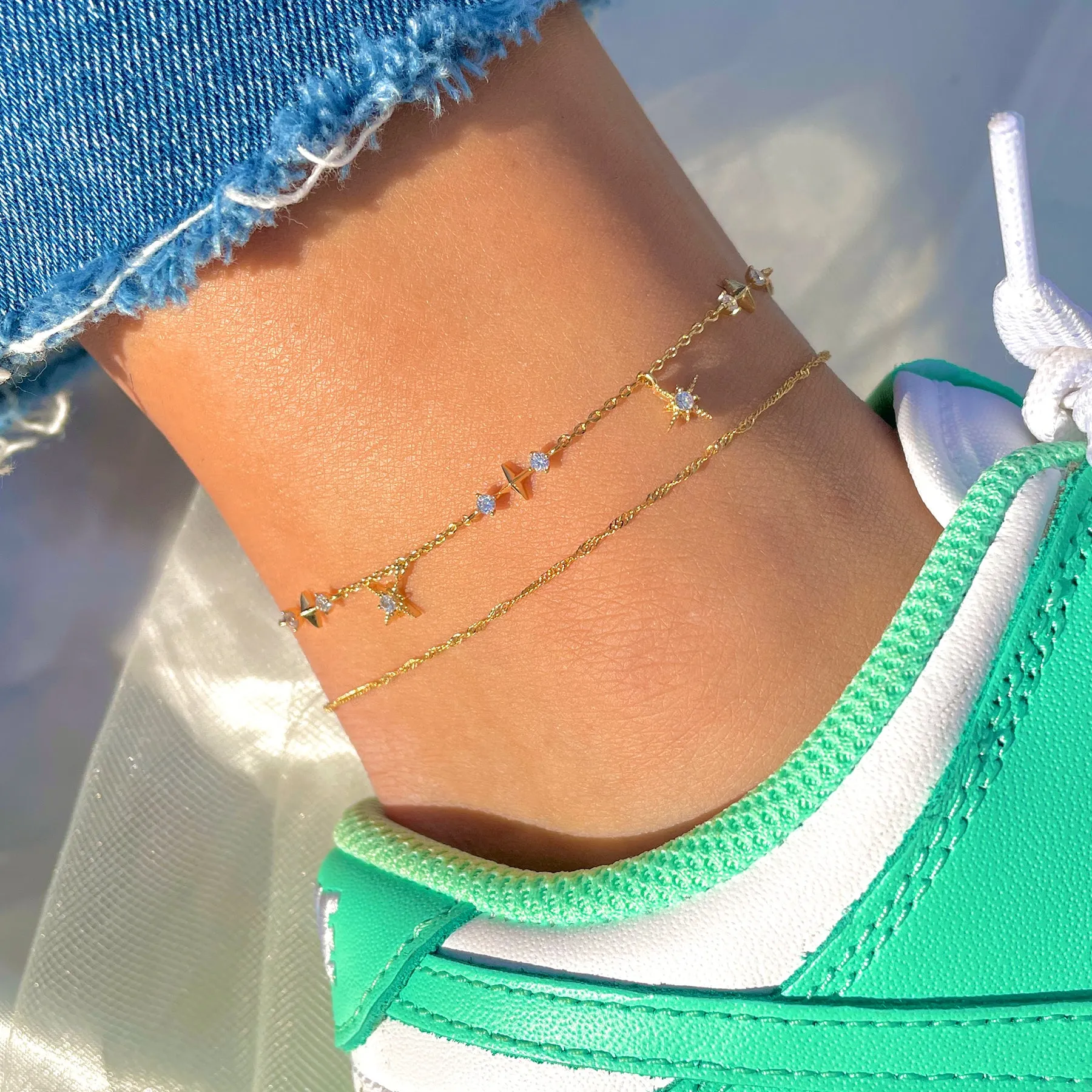 Wandering Stars Anklet