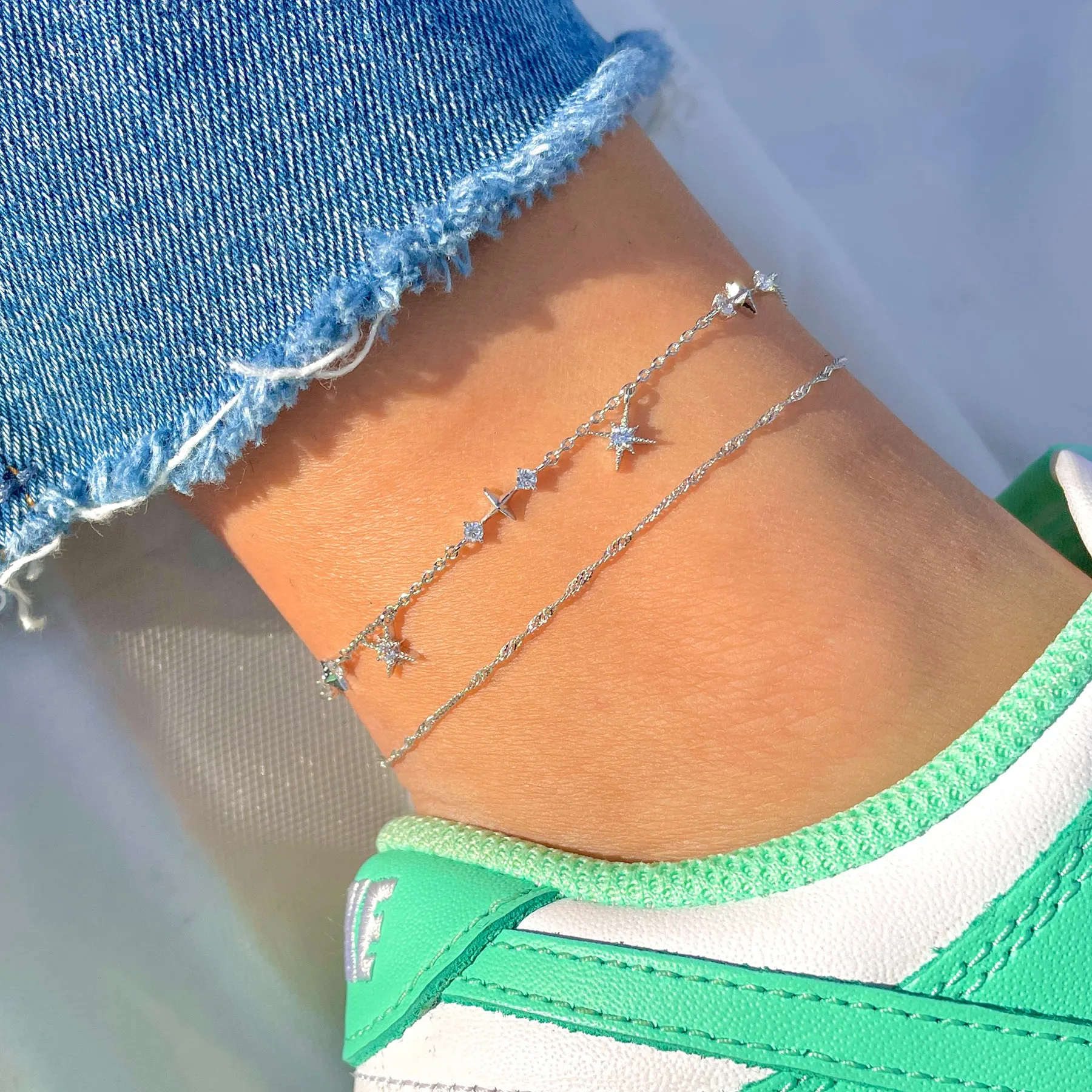 Wandering Stars Anklet